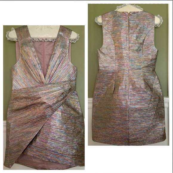 Topshop Moto Wrapped Mini Dress - Picture 5 of 7